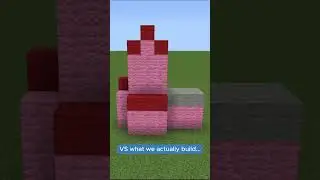 What people think when we say we build Disney in Minecraft - Realm Code: vre_6L8NRQFkYkA - #shorts
