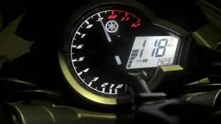 FZ150I(2014) YAMAHA TopSpeed Test 138kh/h