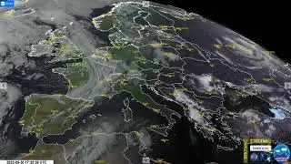 Miran Rubin - Evropa 3km Geocolor  RAMMB/CIRA sat=meteosat 10 - 30.06.2022 - 09.07.2022