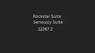 Scarlet Lady Seriously suite