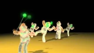 Brekel Kinect+Cinema 4D (hair dynamics & additional objects)