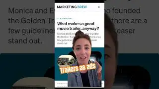 Movie trailers as ads #marketing #youtubeads #advertising #brandstrategy