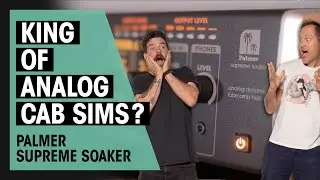 Incredible ANALOG Cab Simulation & Load Box | Palmer Supreme Soaker | Thomann