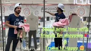 spend some time with friends for shopping & trying to happpy #shopping