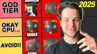 Best & Worst AMD CPUs Of 2025 Ranked! - IS AMD OVERRATED? 🤔