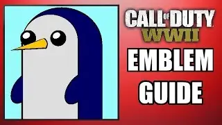 COD: WW2 - GUNTER! - Easy Emblem Guide (Adventure Time!)