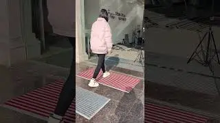 High-grade dust-removing floor mats, door floor mats, roll-packed aluminum alloy floor mats