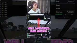 Have you ever seen a BMW driver this kind?#lemansultimate #lmu #simracing