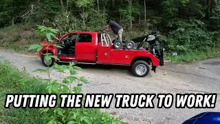 Putting Our New Truck To Work! | PD Calls & Drunkin' Donuts