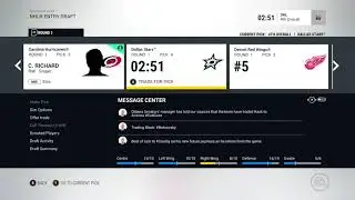 DEEP DRAFT, BIG TRADES, GREAT YEAR! - NHL 17 Franchise Mode Twitch Stream