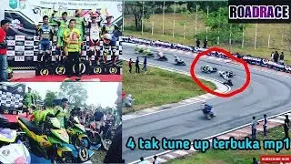 Seru.⭐⭐⭐ bebek 4tak 150cc tune up terbuka SUMATERACUPPRIX BANGKINANG 2018