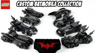 Custom Lego Batmobile Collection Showcase!