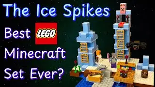 The Ice Spikes Lego Minecraft set is pretty great (21131)