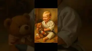 Childhood version of putin russia ai generated character art