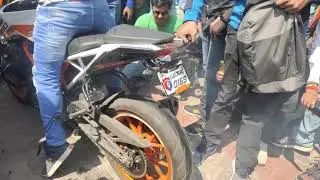 🏍️@js Film🏍️ 📽️TEAM Meet-up ❤️ XBHP in #Asansol at Nigha The City Recidency Original Exhaust sound