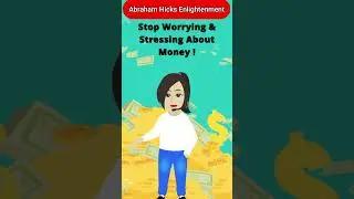 Abraham Hicks 2025✨Stop Worrying & Stressing About Money ! 💰#Shorts #estherhicks #abrahamhicks