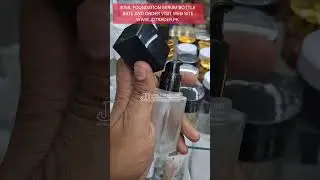 30 ML FOUNDATION SERUM BOTTLE #skincare #plasticbottle #perfume #facepacke