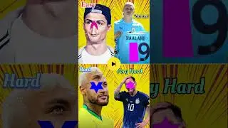99% Fail | Stop Challenge 😱 || Ronaldo | Messi | Neymar Jr | Haaland || #shorts