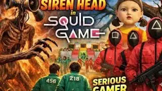 Siren Head In Squid Game: 456 Survival Challenge Live 10  #sunki 444