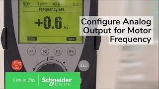 Configuring Analog Output for Motor Frequency on Altivar 61 & 71 | Schneider Electric Support