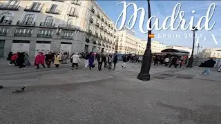 Madrid, January 🇪🇸 | 2023 4K HDR 60fps Walking Tour