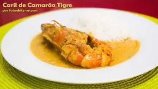 Caril de Camarão Tigre