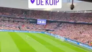 🏆 Spain vs Croatia | 2023 UEFA Nations League Final | De Kuip Stadium Atmosphere 🎶⚽