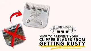 How to Prevent Your Clipper Blades Getting Rusty | Sharp Edges