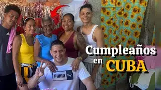 Celebramos el CUMPLEAÑOS de mi Abuela en CUBA🇨🇺 Visito a una SUSCRIPTORA/ No esperaban la SORPRESA😱