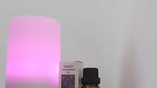 Violet Essential Oil + Diffuser = Relieve Stress