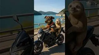AI Brings Dog Motorbike Dreams to Life