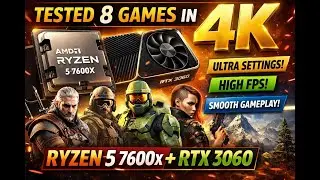 RTX 3060 4K Gaming Performance Test | Shocking Results