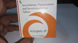 सांधेदुखी झटपट दूर करण्यासाठी / Aclogesic-SP Tablet Full Review