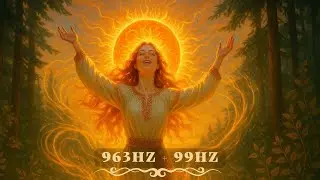 🎶 Исцеляющая Славянская Музыка 99Hz + 963Hz для Утренней Бодрости и Энергии!
