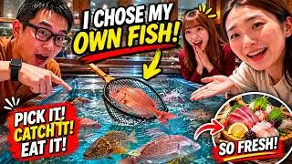 This Japanese Restaurant Let Me Choose My Own Fish