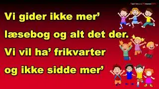 Vi vil ha' frikvarter (the Wellerman song) - karaoke