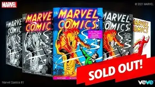 Marvel Dropped their first Nft Comics on Veve🤯... My Results! 😏💰