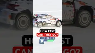 How Fast is a Rally Car on Snow? ☃️