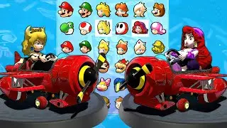 Mario Kart 8 Deluxe [2 Player]- Bowsette Vs Captain Syrup | Supreme Racing Game Nintendo Switch