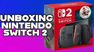Unboxing the Nintendo Switch 2 + Installing a Glass Screen Protector