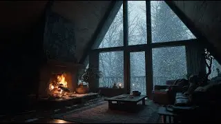 Winter&rsquo;s Embrace: Hearth Warmth and the Sound of Falling Snow