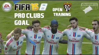 FIFA 15 Pro Clubs (PS4) - Pro Clubs Goal! | Rockbruders VV | Open Training