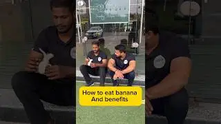 Best Time to Eat Bananas for Muscle Gain & Recovery 🍌💪 #shorts