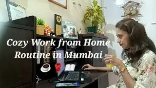 Cozy WFH Day in Mumbai ☕️🧣📖 #wfhvlog #motivation
