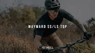 KETL Wayward Casual MTB Jersey - Durable, Breathable, Zipper Pocket Men's Mountain Bike Shirt
