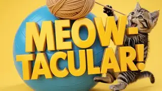 Dancing Cat Song for Children Cute Kitten Meow Nursery Rhymes and Fun Learning Music Video
