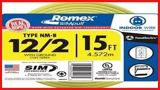 Woods 28828226 12/2 15' NM-B W/G Wire