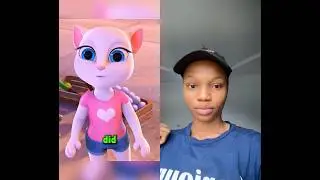 Sad story of Talking Angela💔💔 #funny #talkingangela2newupdate2023 #cat #talkingtom #cartoon