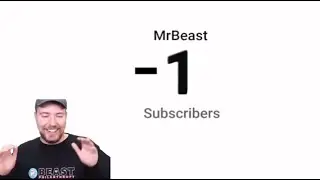MrBeast Hits -1 Subscriber