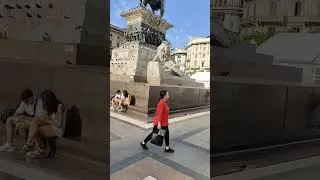 Соборная площадь Милана#Италия#Cathedral Square Milan# Italy #travel